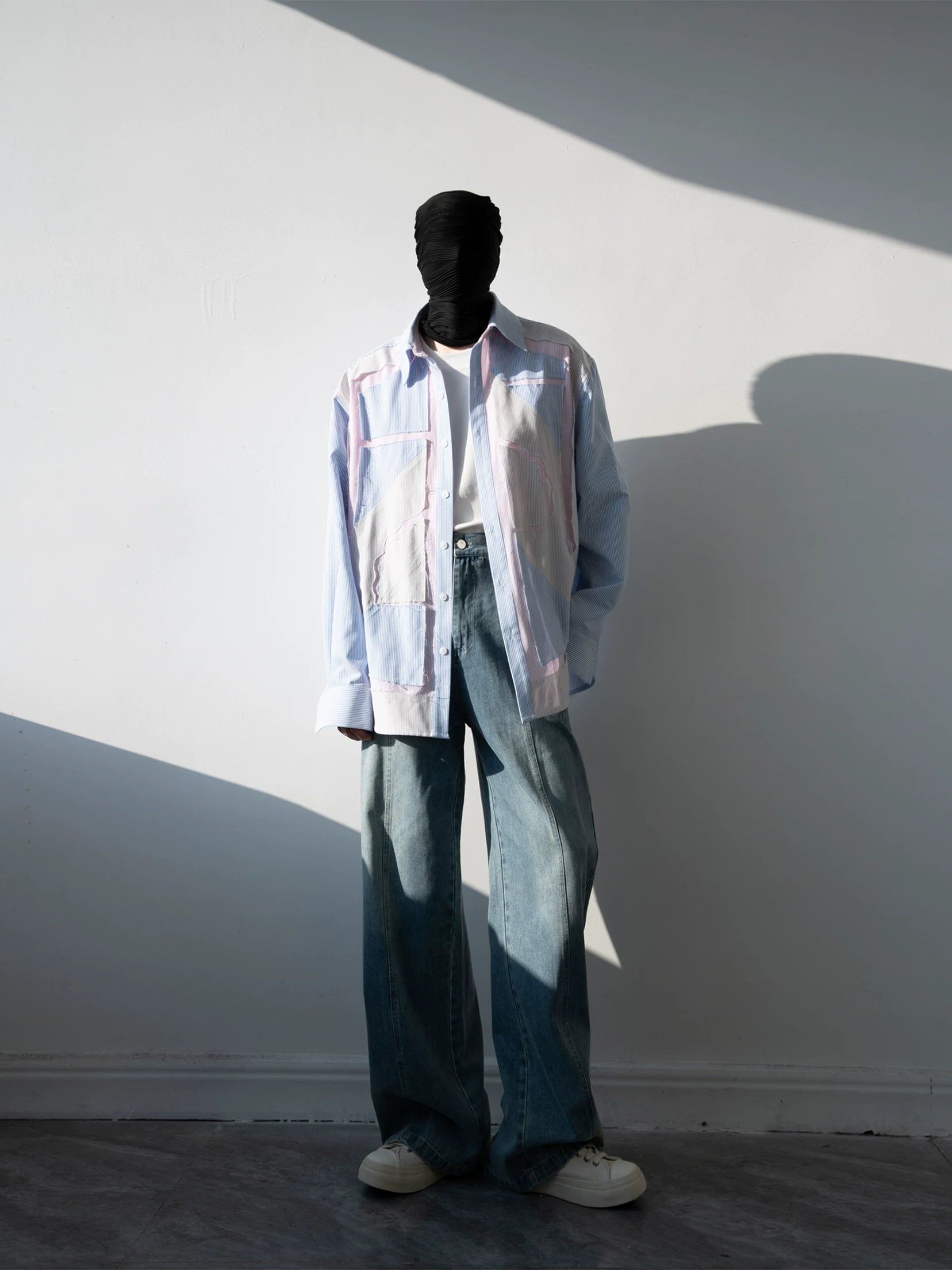Candy Prism Patchwork Stripe Shirt