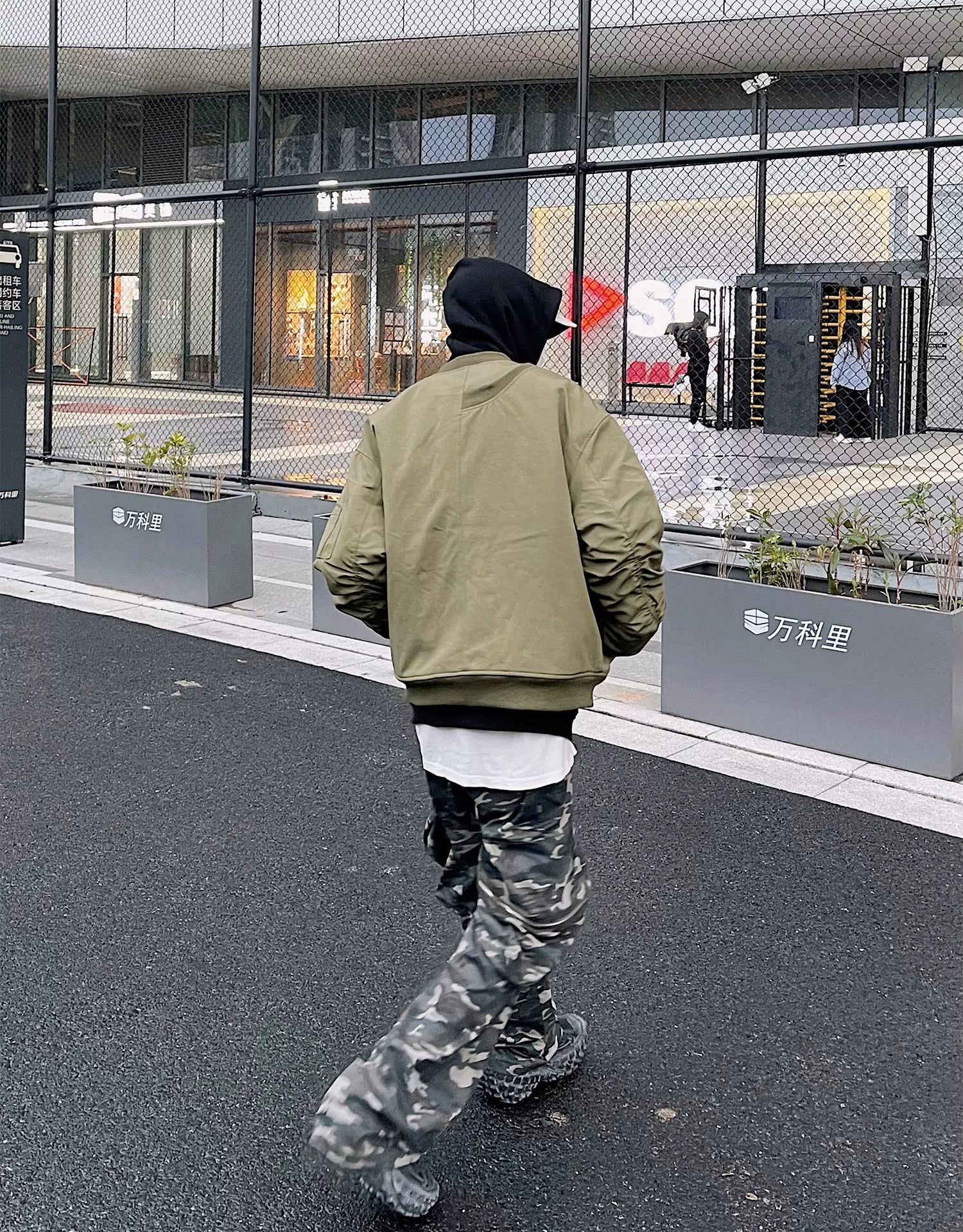 Mono Loop Modular Bomber Jacket