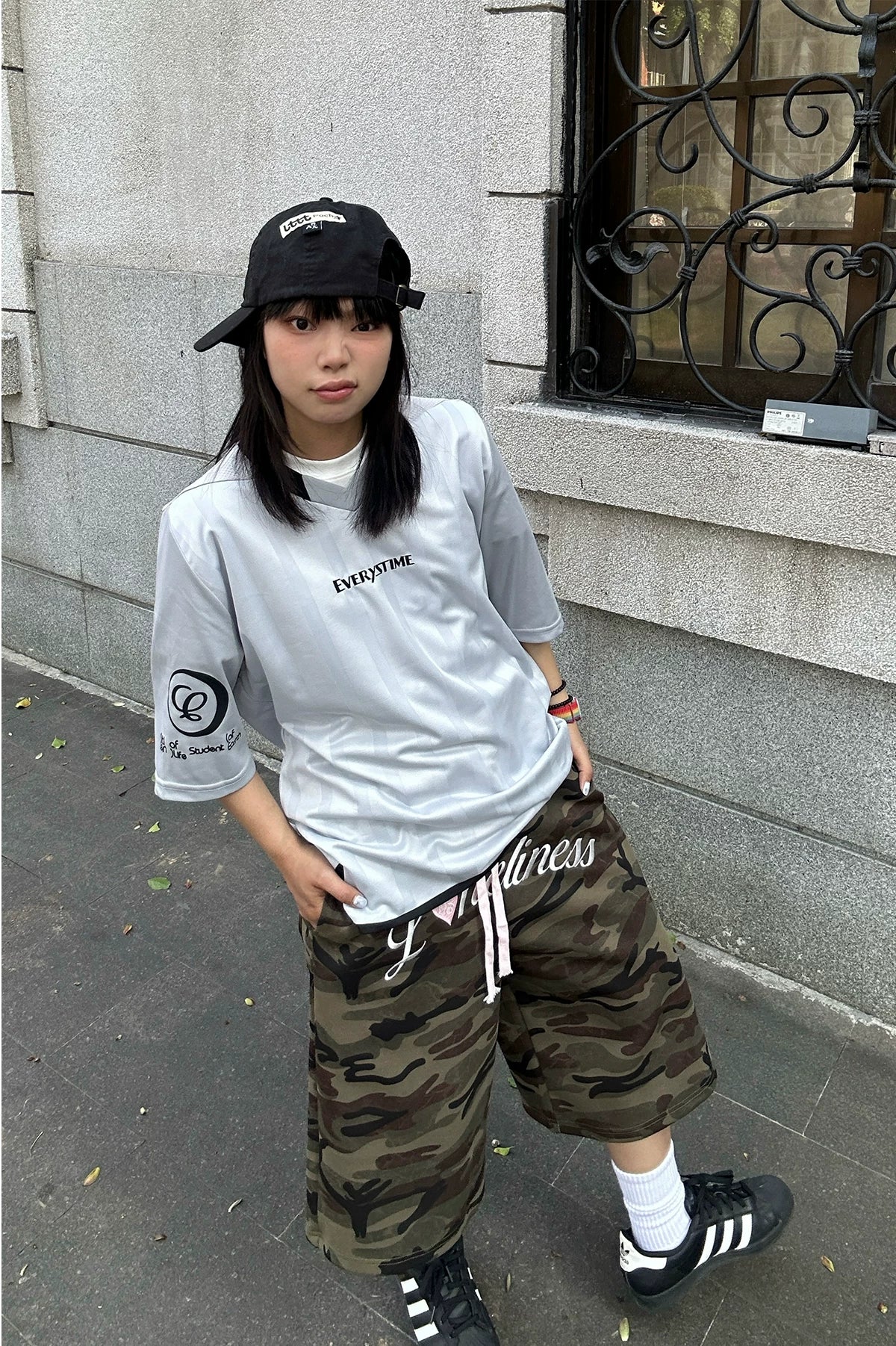 Lonely Hearts Camo Jersey Shorts
