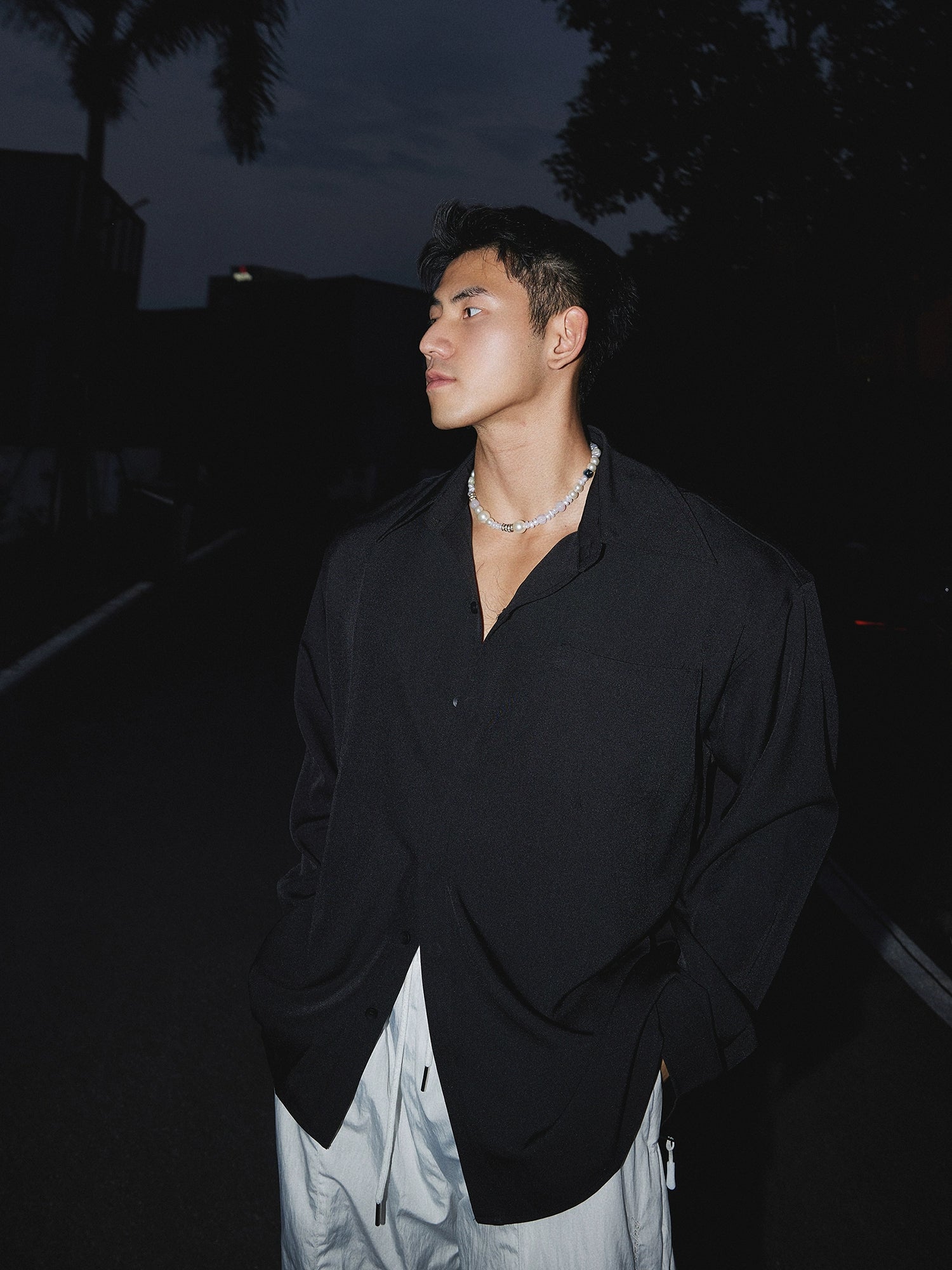Classic White Oversized Dress Shirt