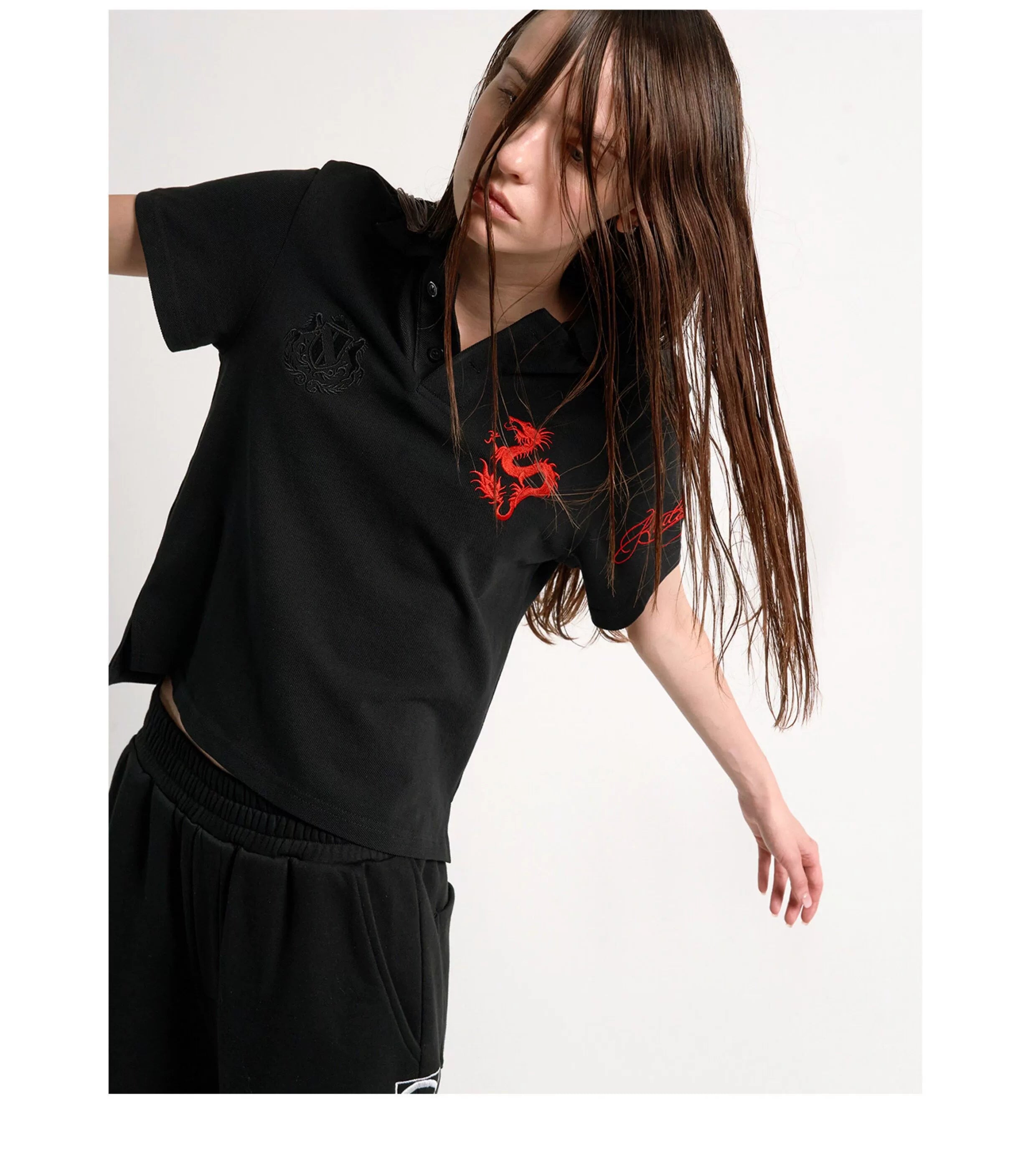 Stills Dragon Crest Polo Shirt