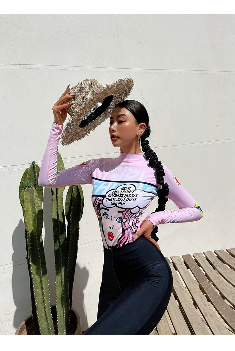 Bubble Pop Comic Surf Suit