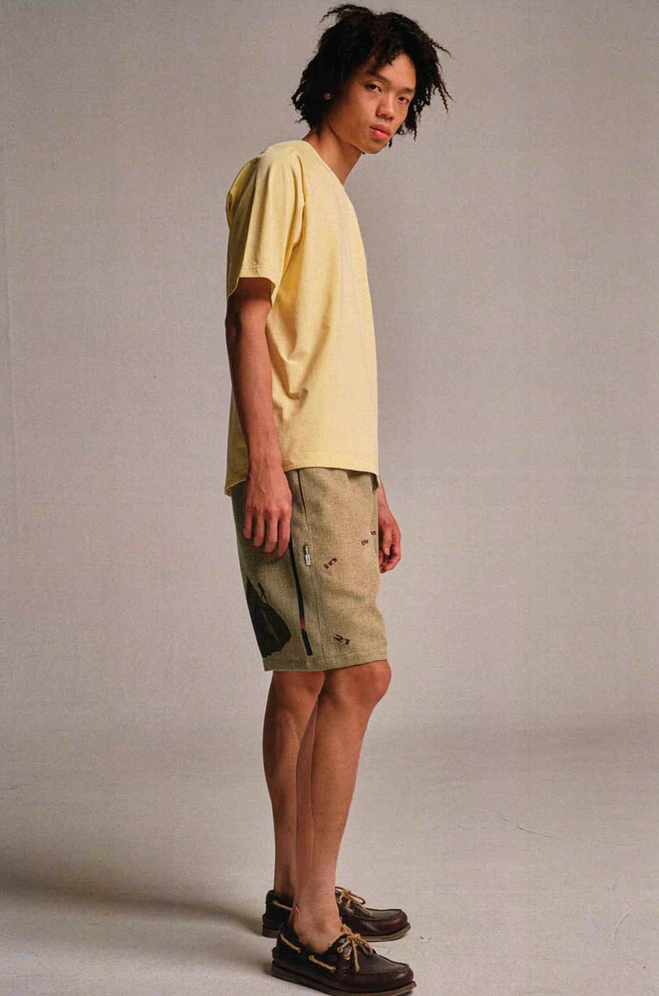 Shorts de texte forestier urbain