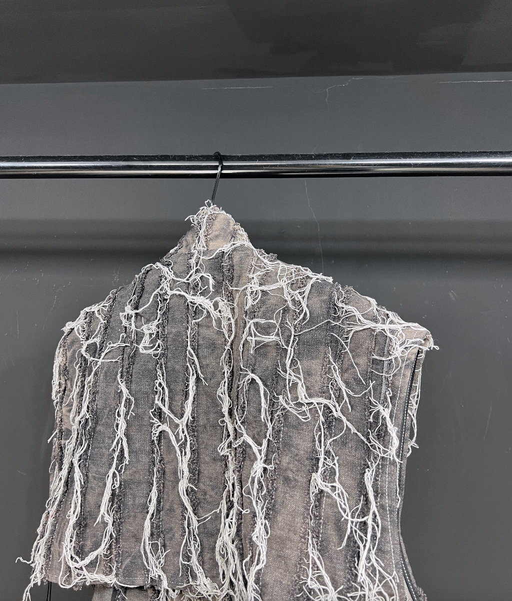 Wraith Web Shredded Sheer Vest