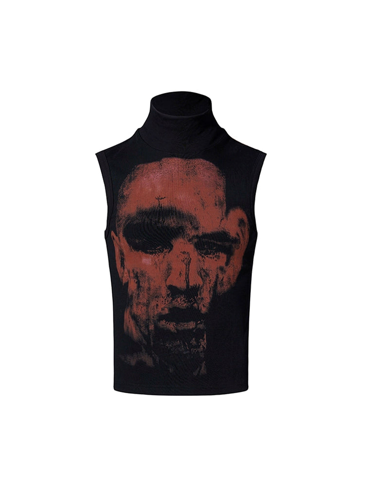 Gradient Sleeveless Vest
