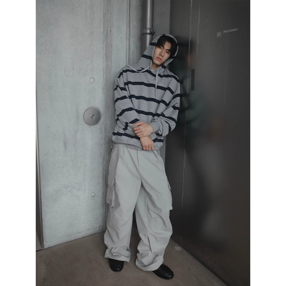 Haven Pleated Wide-Leg Cargo Pants