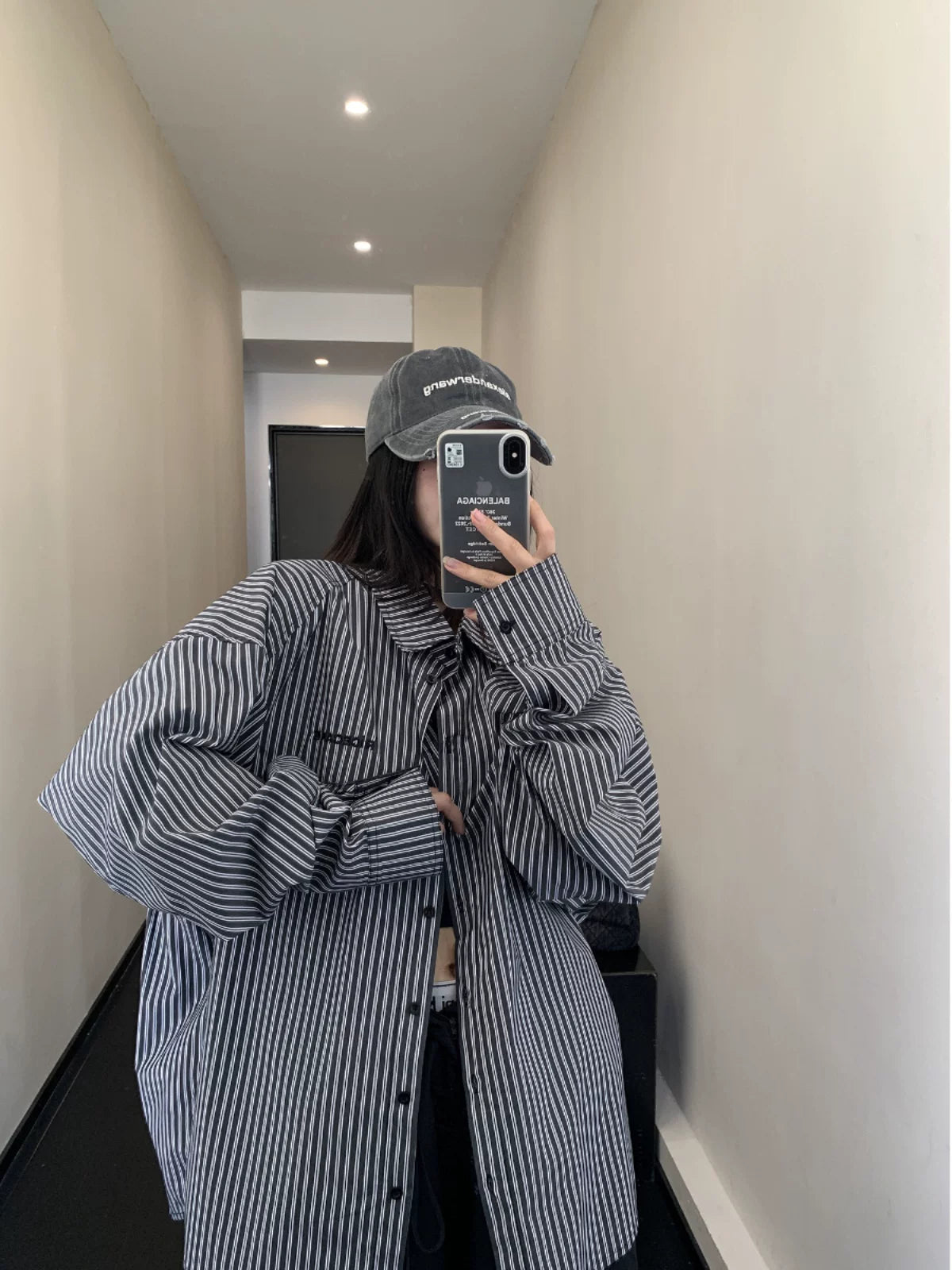 Inkline Oversize Stripe Shirt