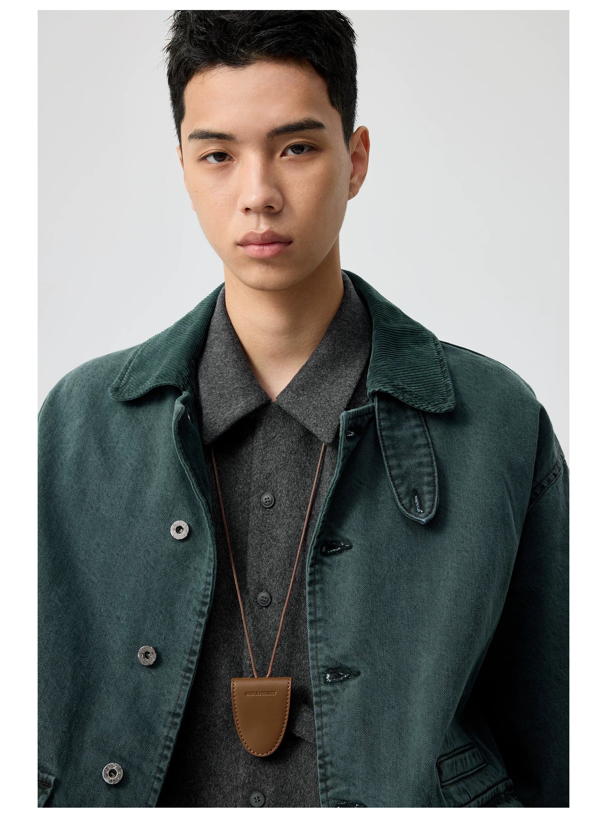 Garment-Dyed Utility Jacket