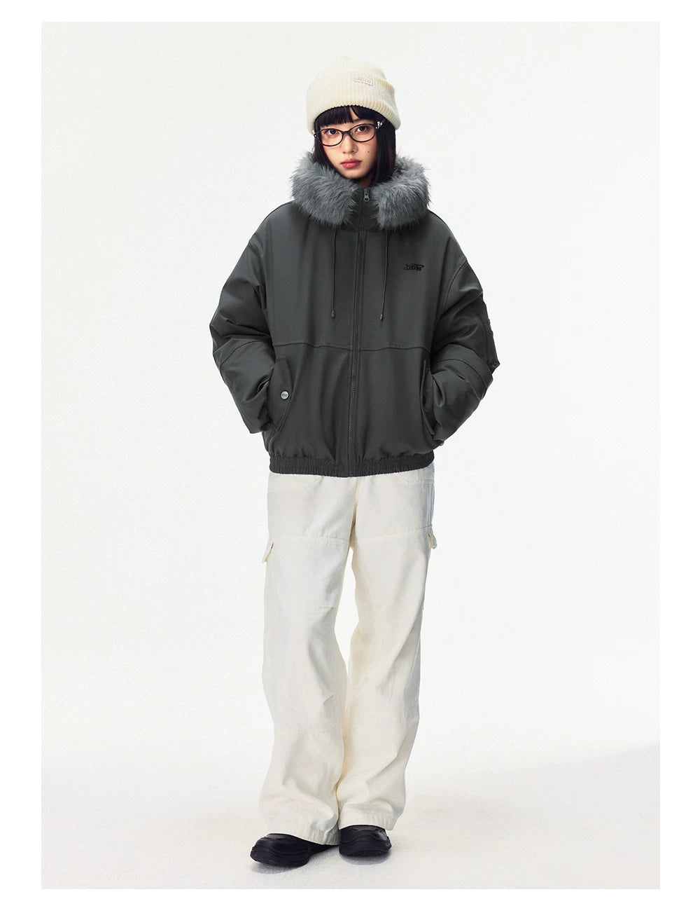 Airhaven Fur-Trim Down Jacket