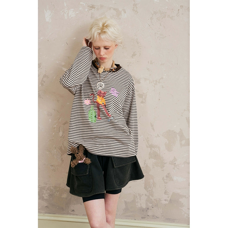 Dreamer Graphic Sweatshirt & Ruffle Skirt Set
