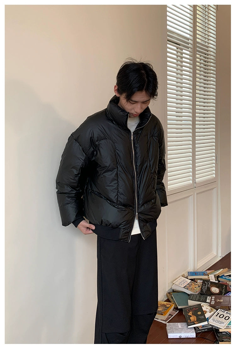 Classic Black Down Puffer Jacket