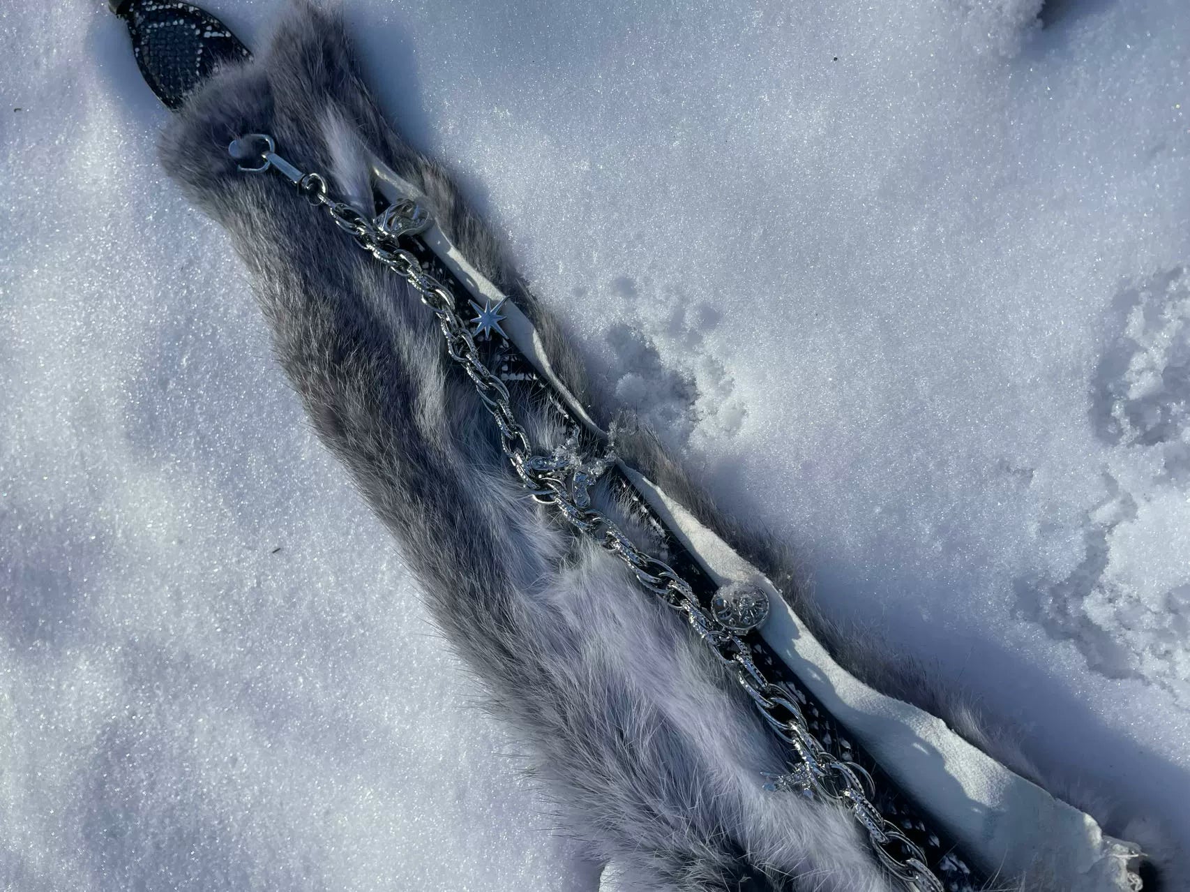 Subculture Rabbit Fur Belt