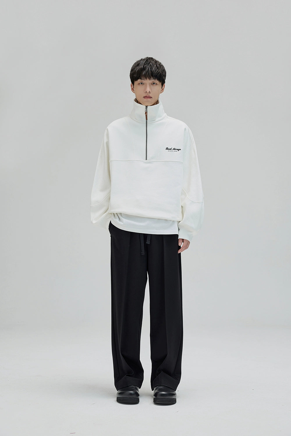 Pantalones de traje ancho