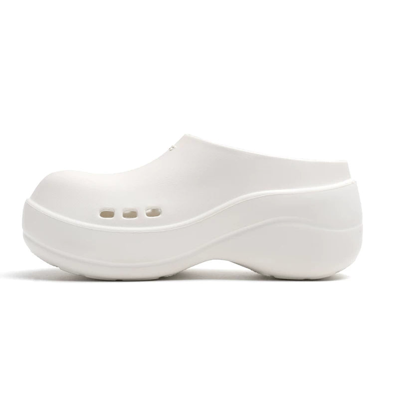 Midnight Wave Platform Clogs