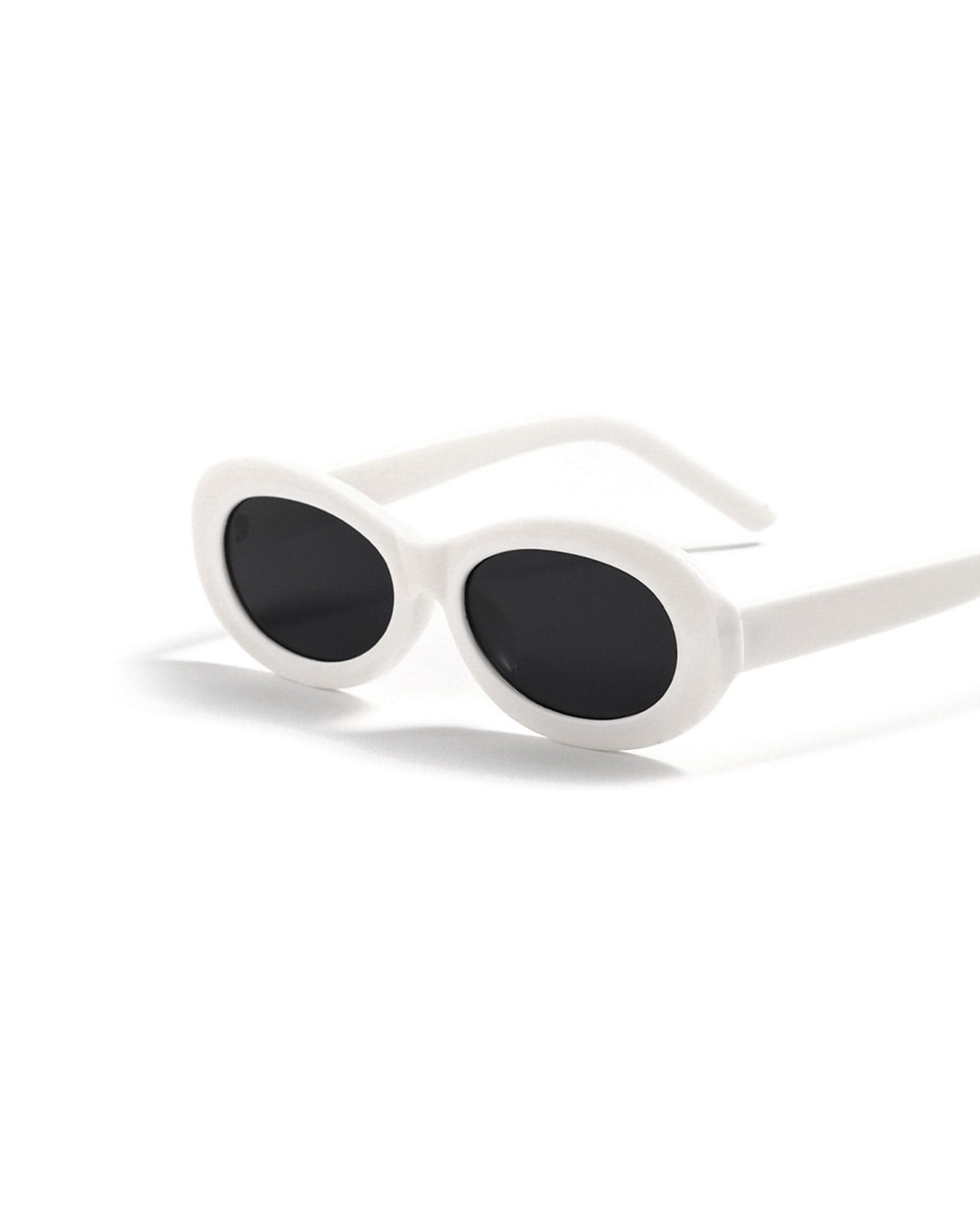 Chunky Narrow Oval Sunglasses - view 8