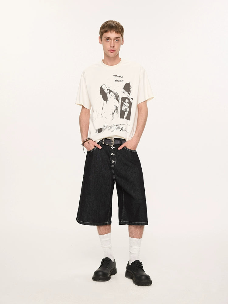 UPF 50+ Graphic Print T-Shirts