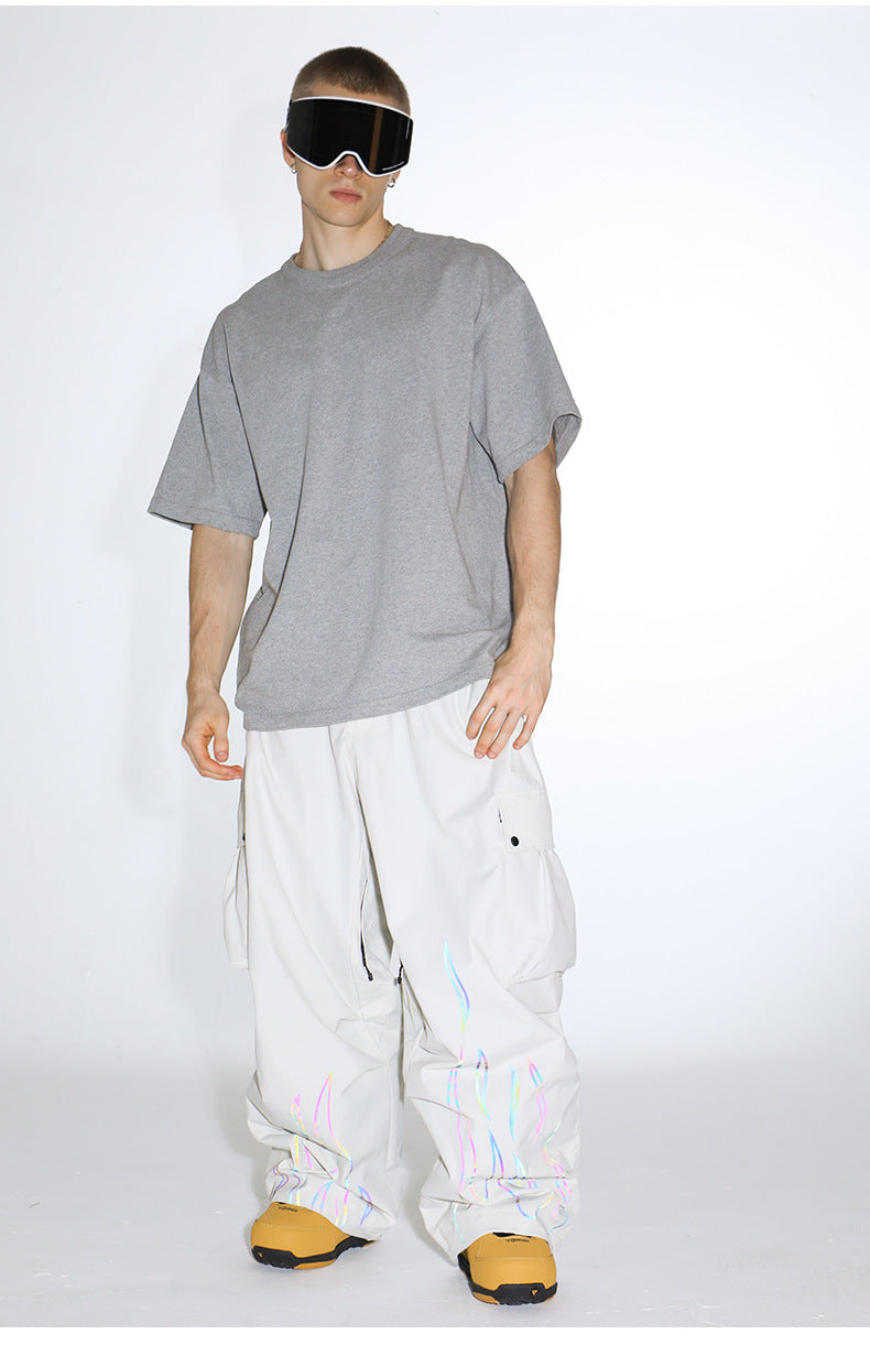 FlareTrace Reflective Cargo Snow Pants