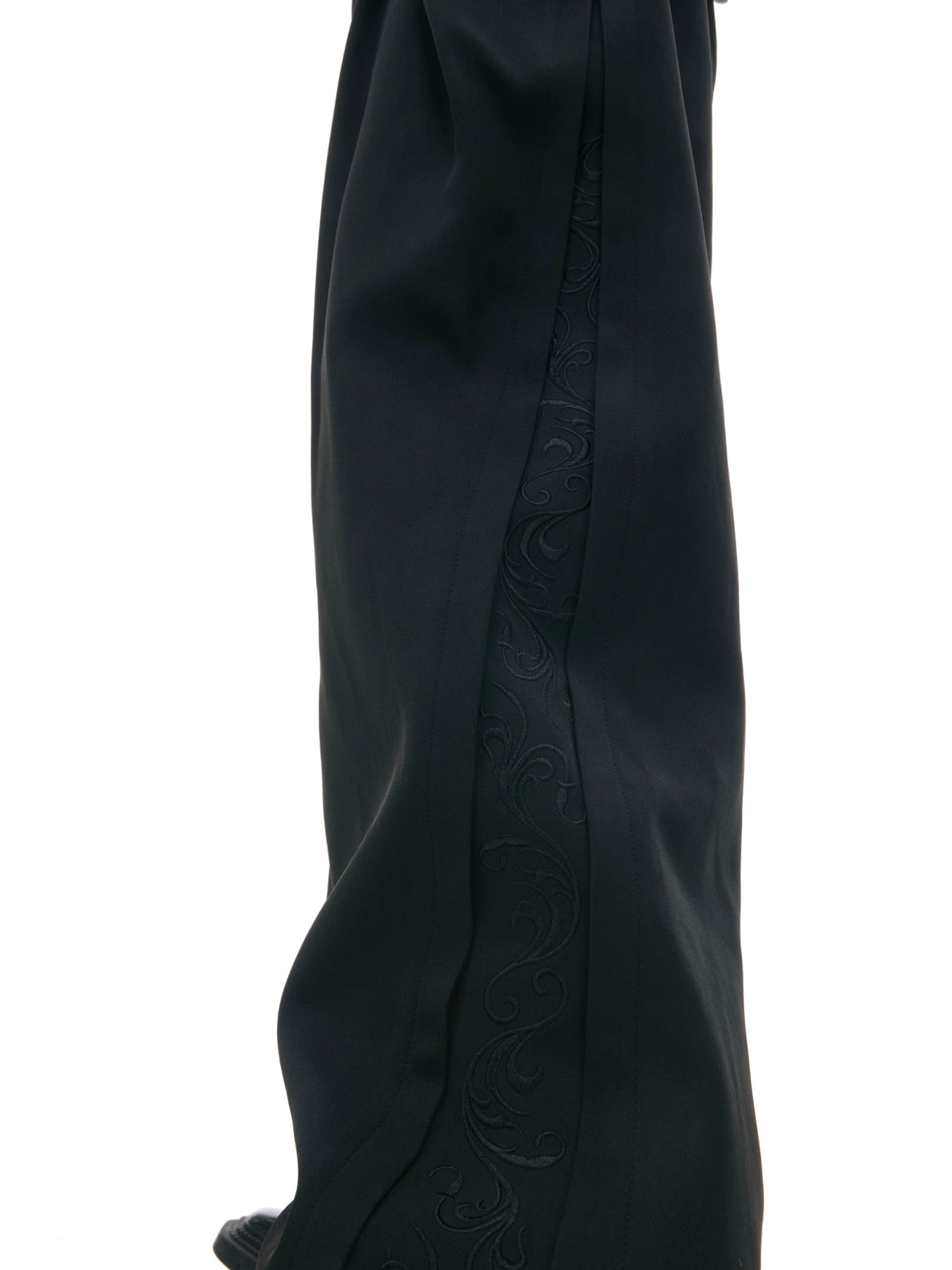 White Wide Leg Loose Cargo Pants