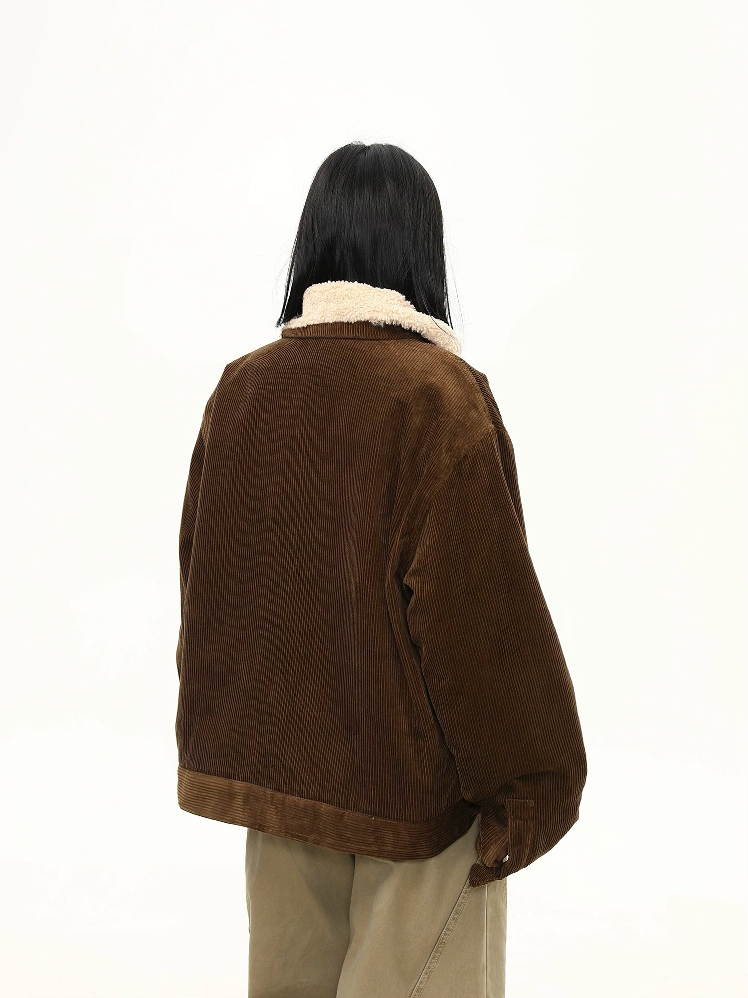 Vanilla Corduroy Cozy Jacket