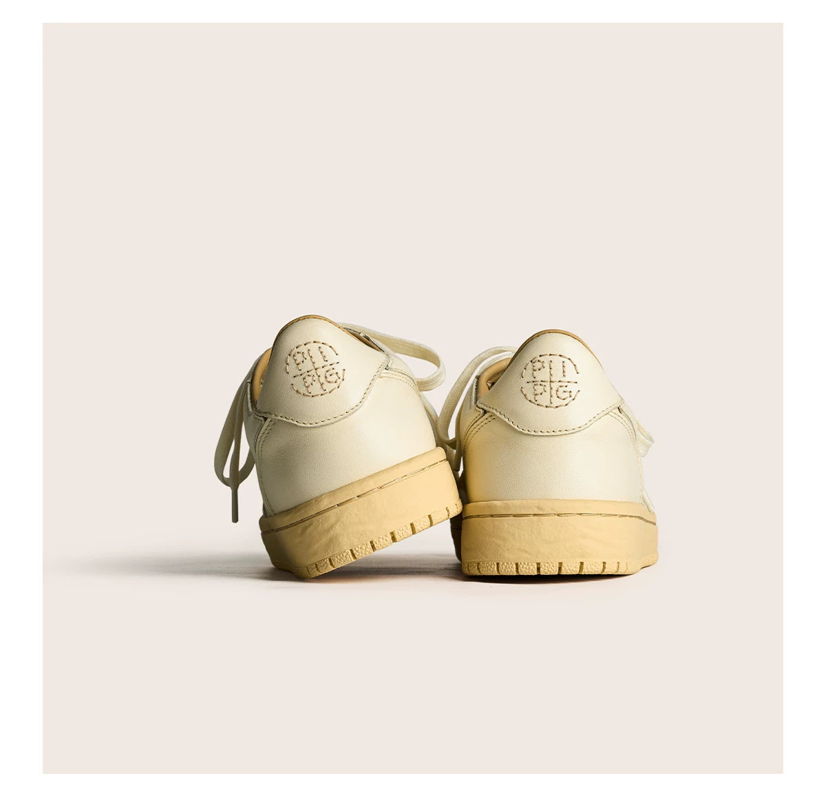Vintage Court Cowhide Leather Sneakers