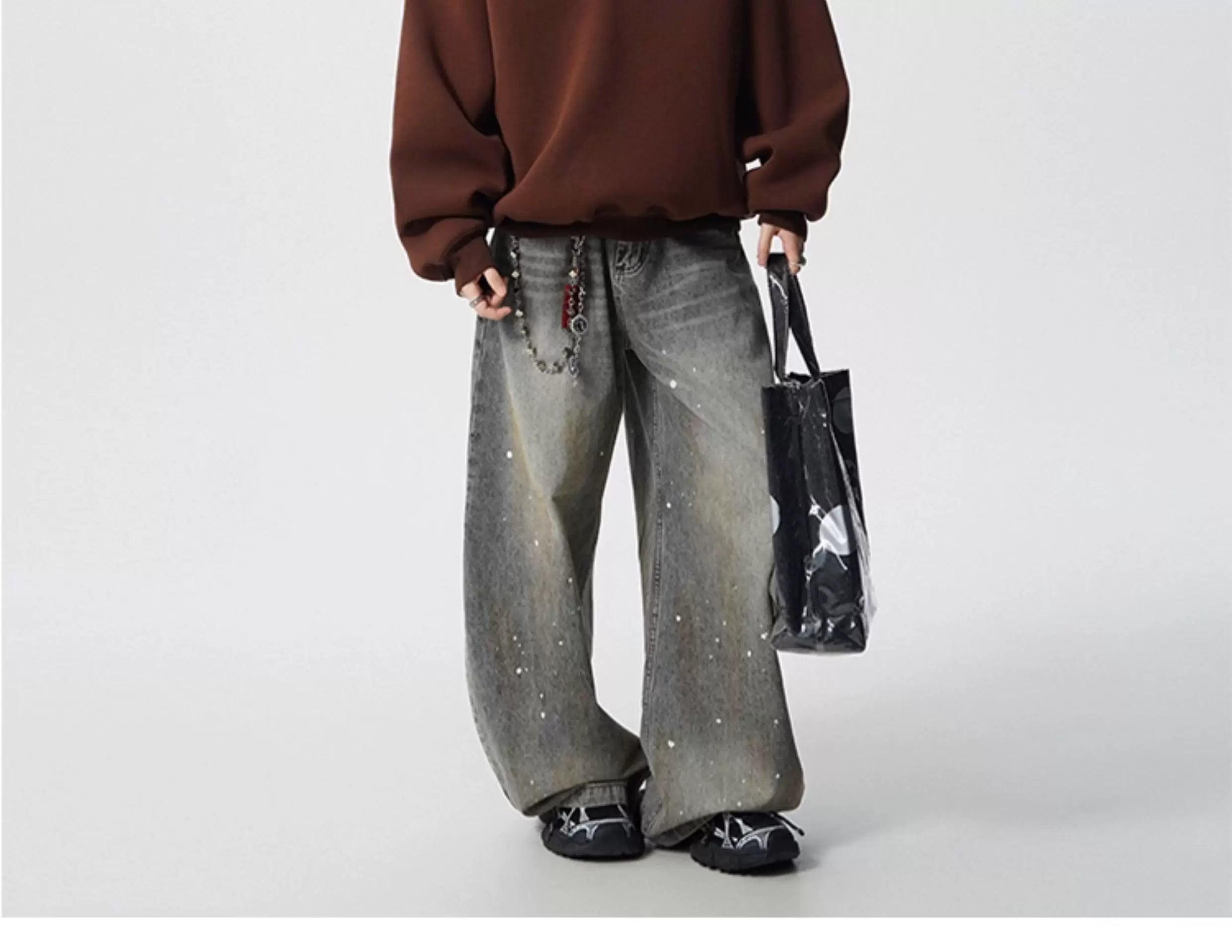 Mocha Drop Oversized Tunnel Hoodie