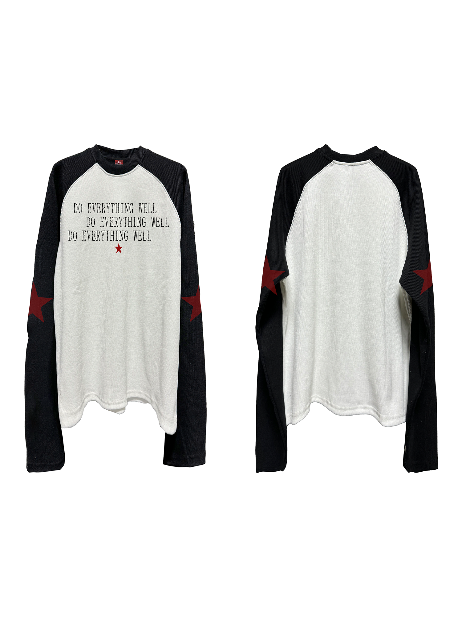 Star Script Do Everything Raglan Tee