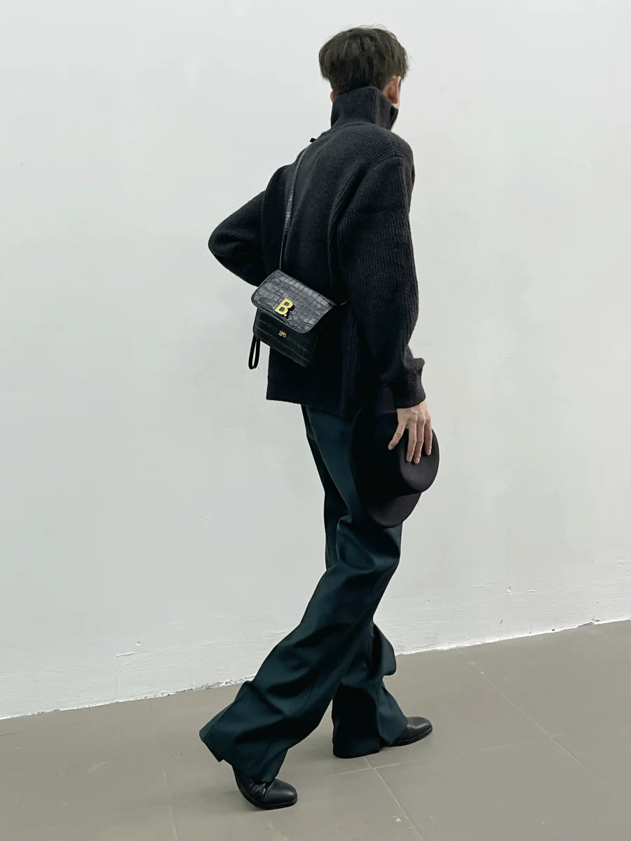 Noir Axis Classic Tailored Pants