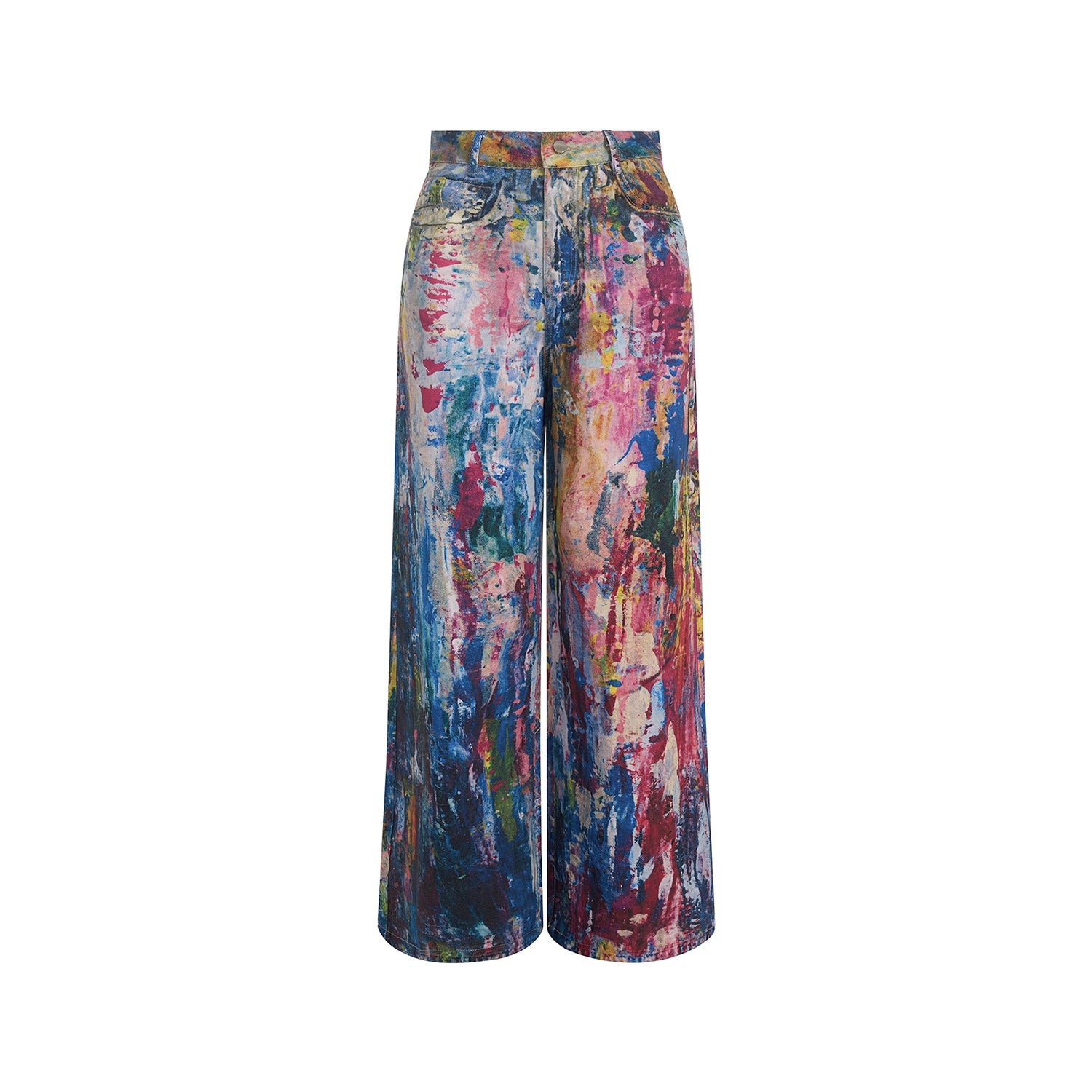 Paint Splatter Jeans
