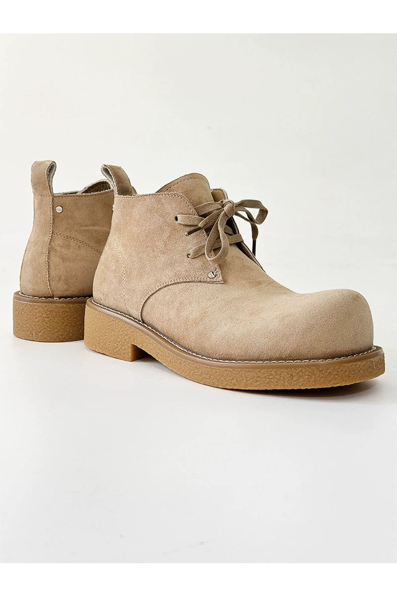 Chunky Suede Desert Boots