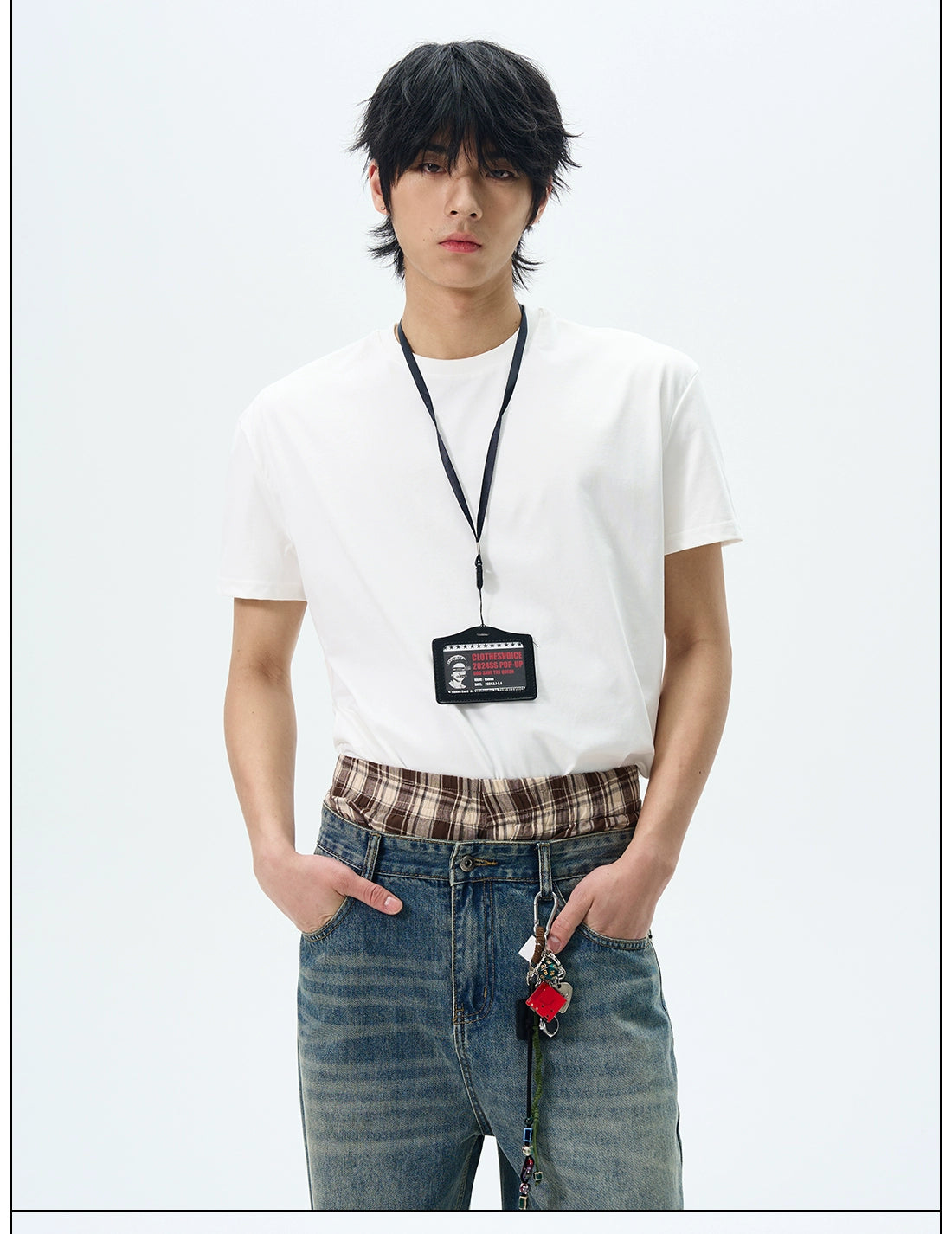 Classic Minimalist Crew Neck T-Shirt