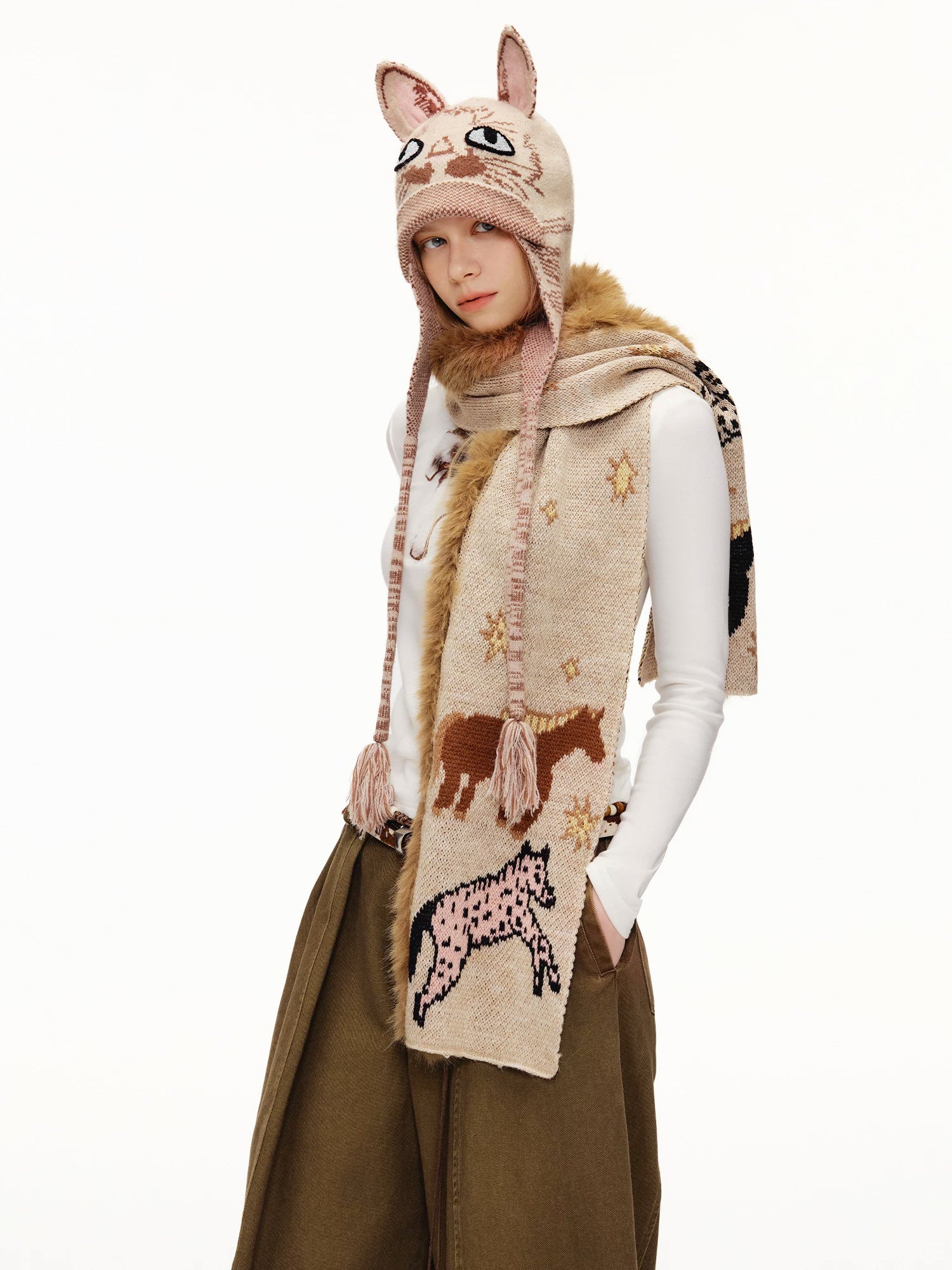 Starlight Pony Meadow Furry Scarf