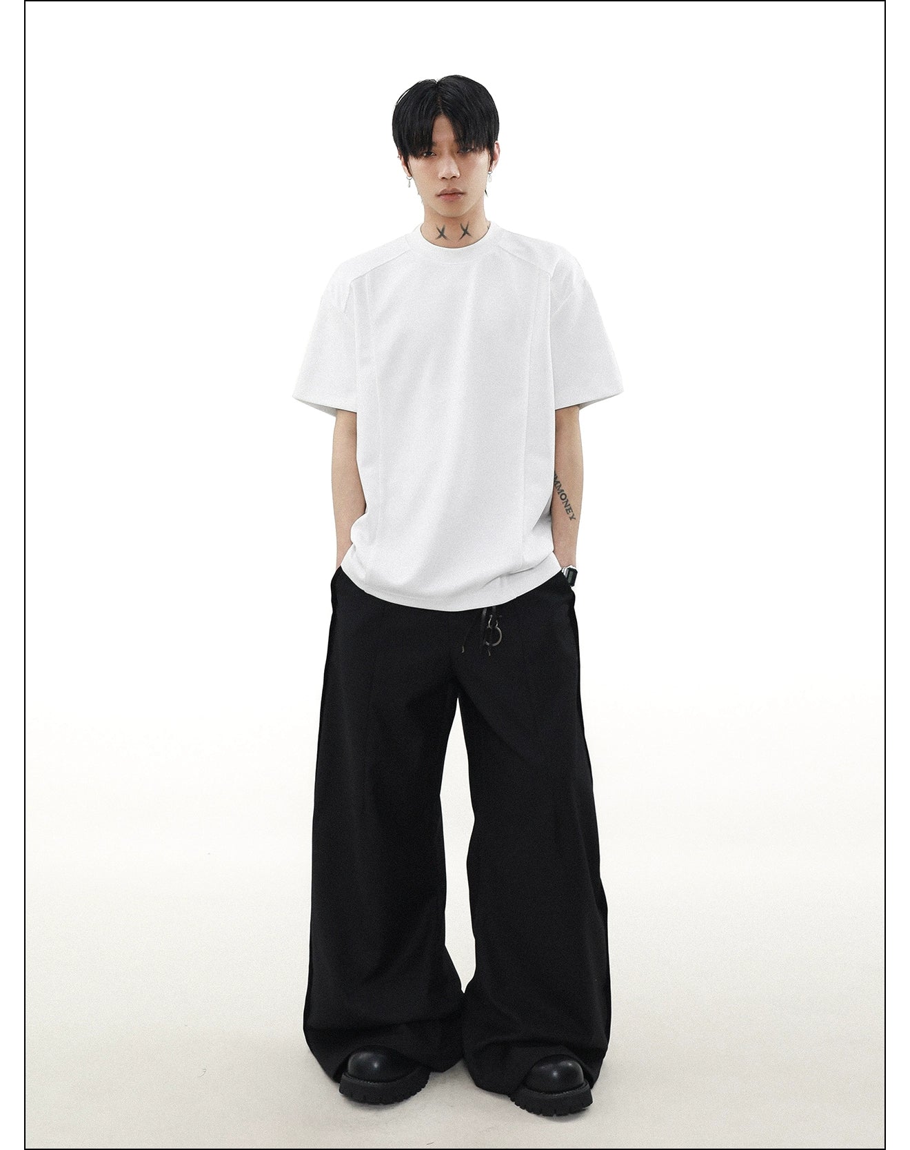 Silverline Seam Detail Relaxed Tee