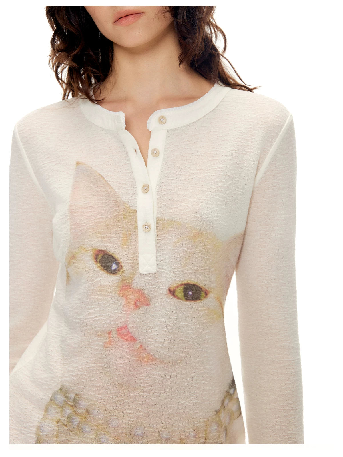 Pearl Duchess Kitty Henley Top