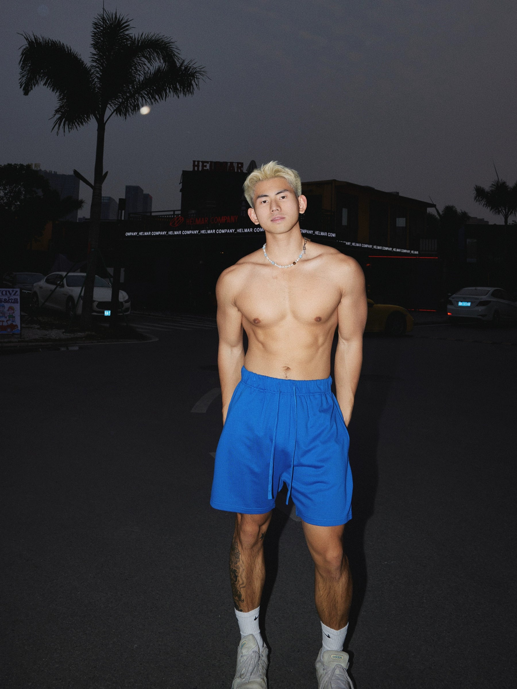 Drawstring Athletic Shorts