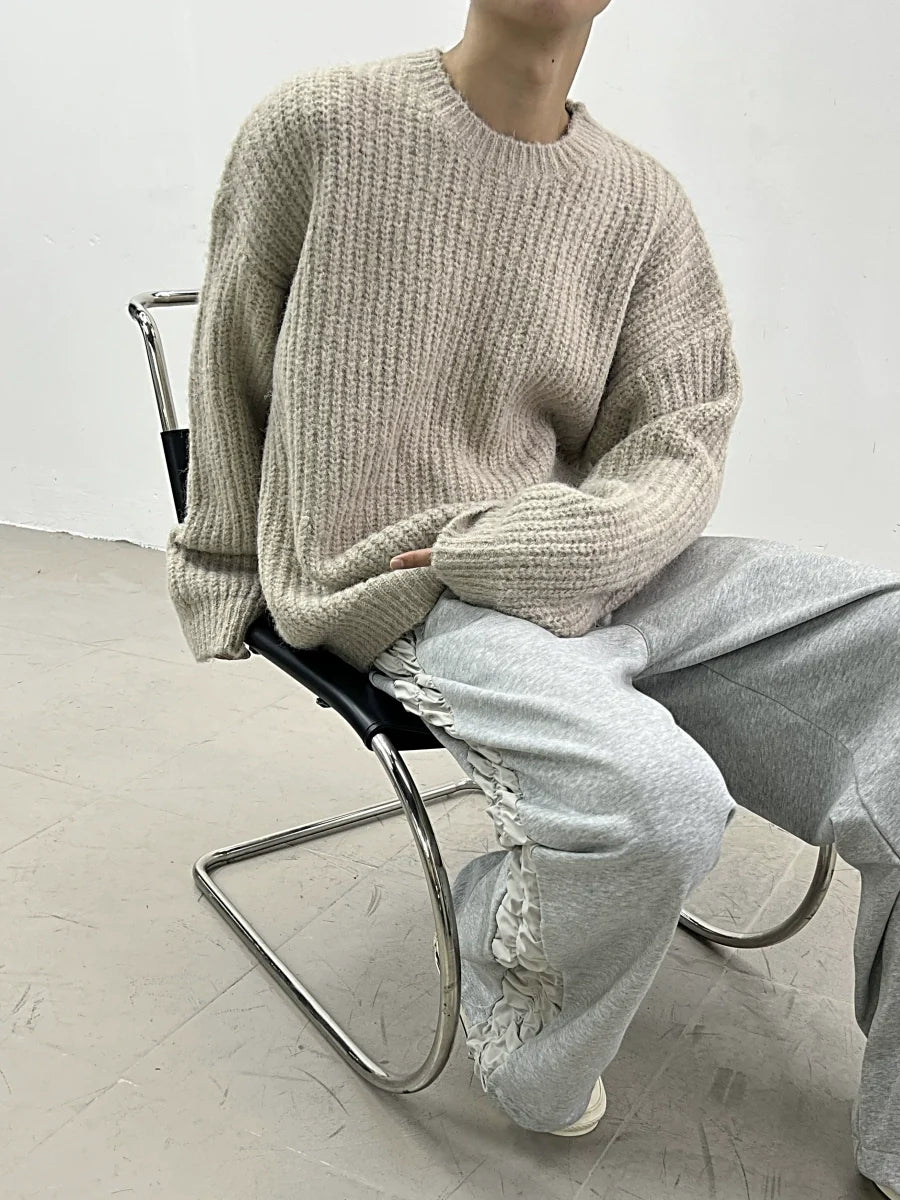 Noir Ridge Chunky Knit Sweater