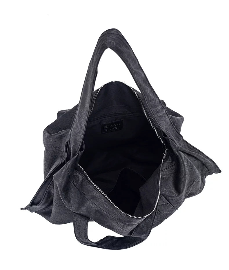 Shadow Drape Triangle Tote