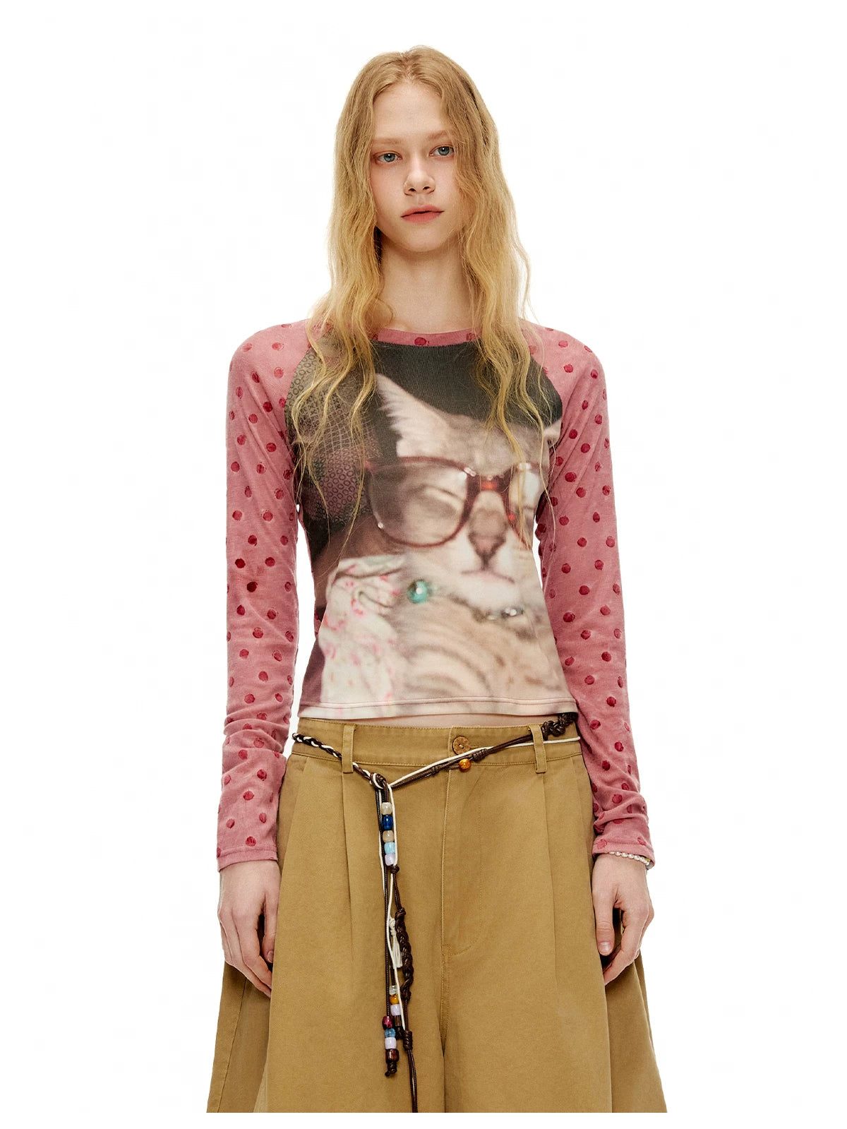 Studio Whiskers Retro Mesh Tees