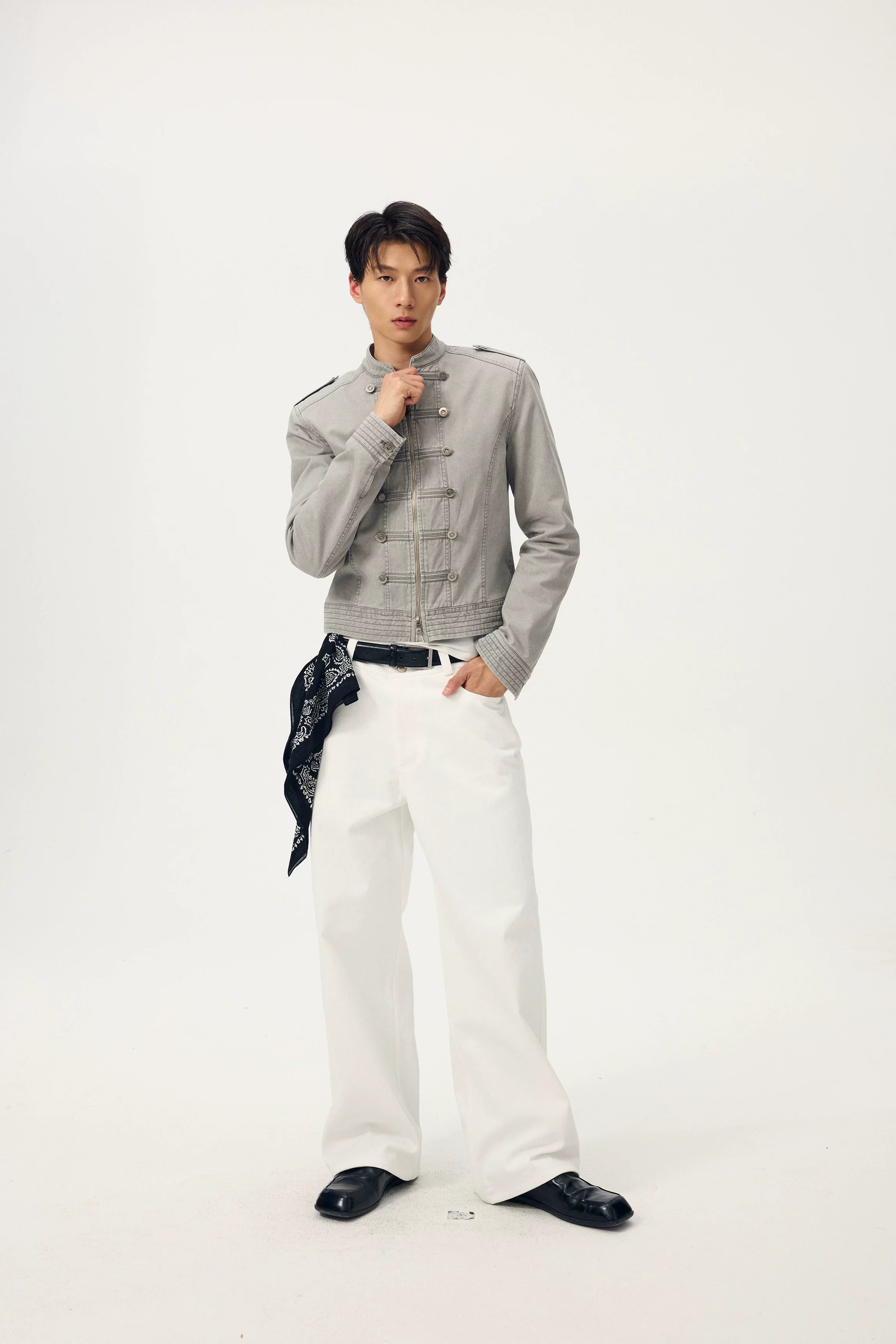 Ivory Poise Wide Trousers