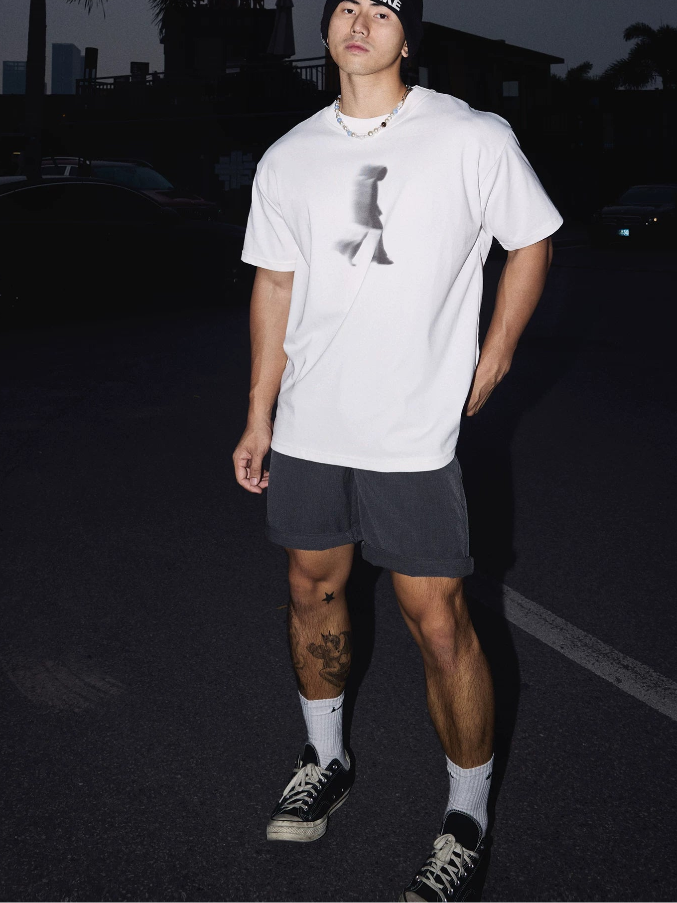 Charcoal Tailored City Shorts