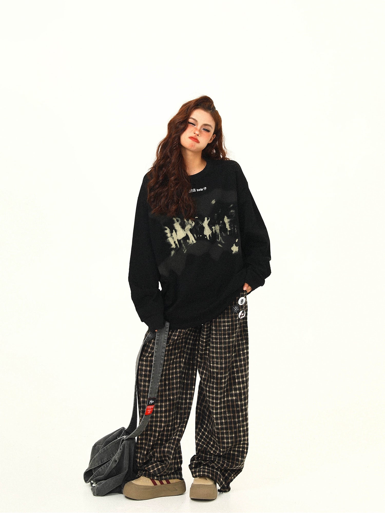 Midnight Crowd Graphic Sweatshirt