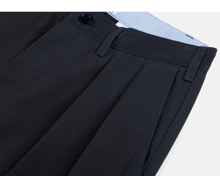 Heritage Taper Pleated Chino Trousers