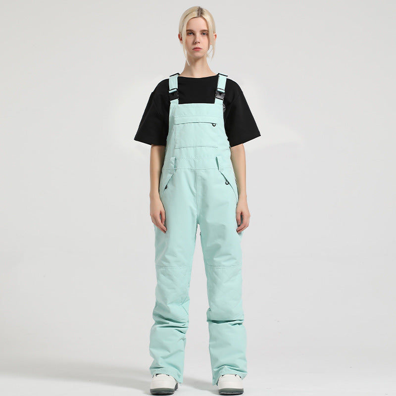 FrostPop Colorblock Bib Snow Pants