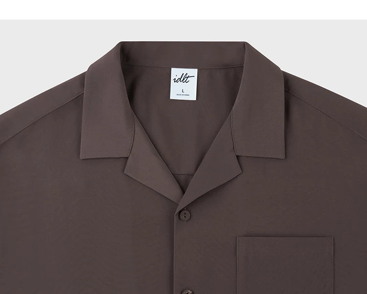 Civic Breeze Boxy Camp Collar Shirt
