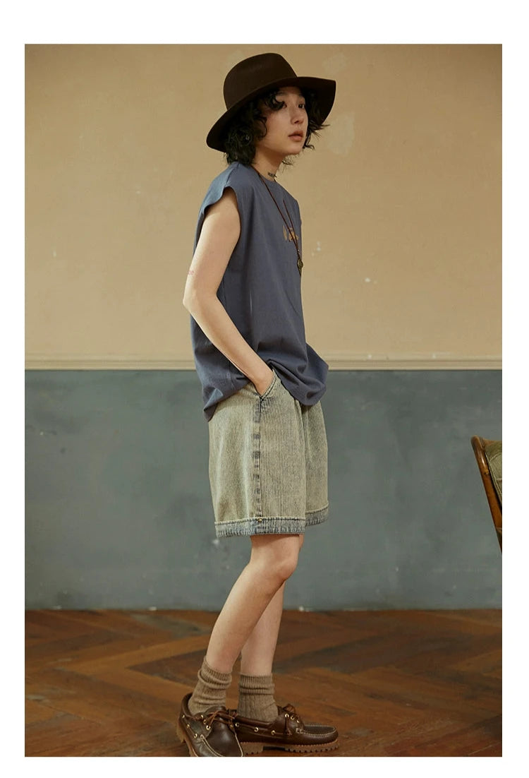 Octopusme TE-shirt sans manches minimaliste