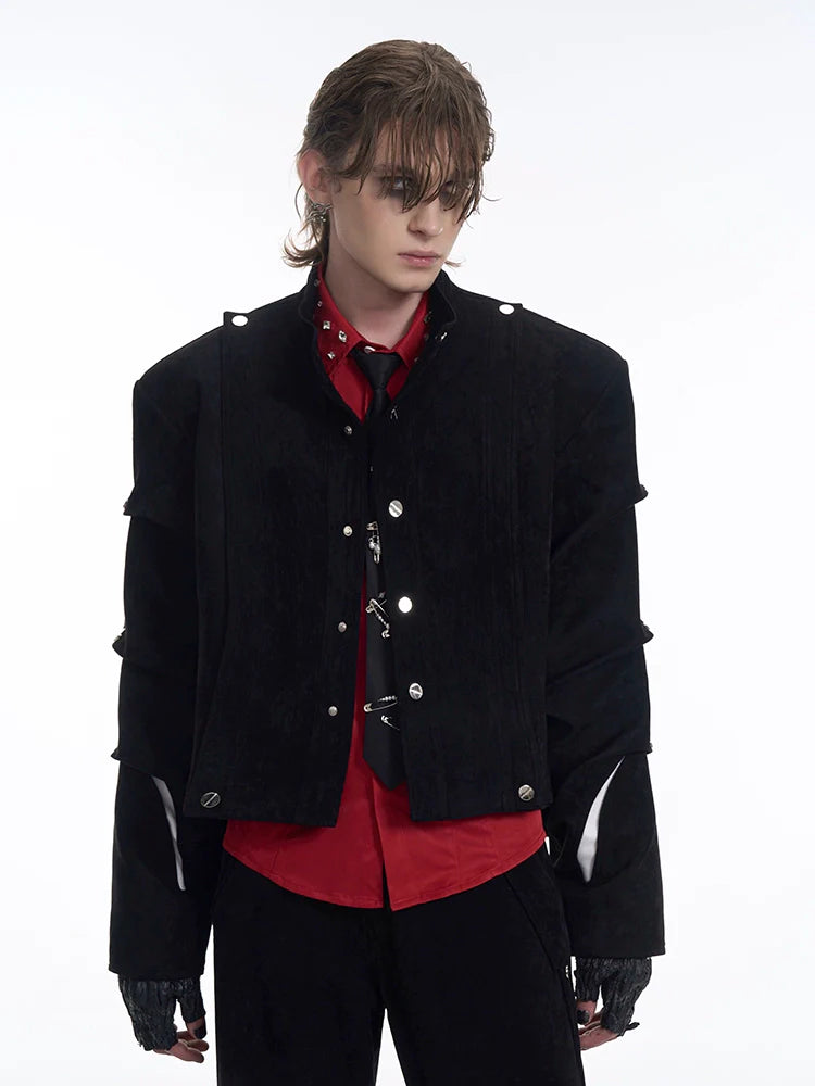 Gothic Military Jacket and Pants Setup