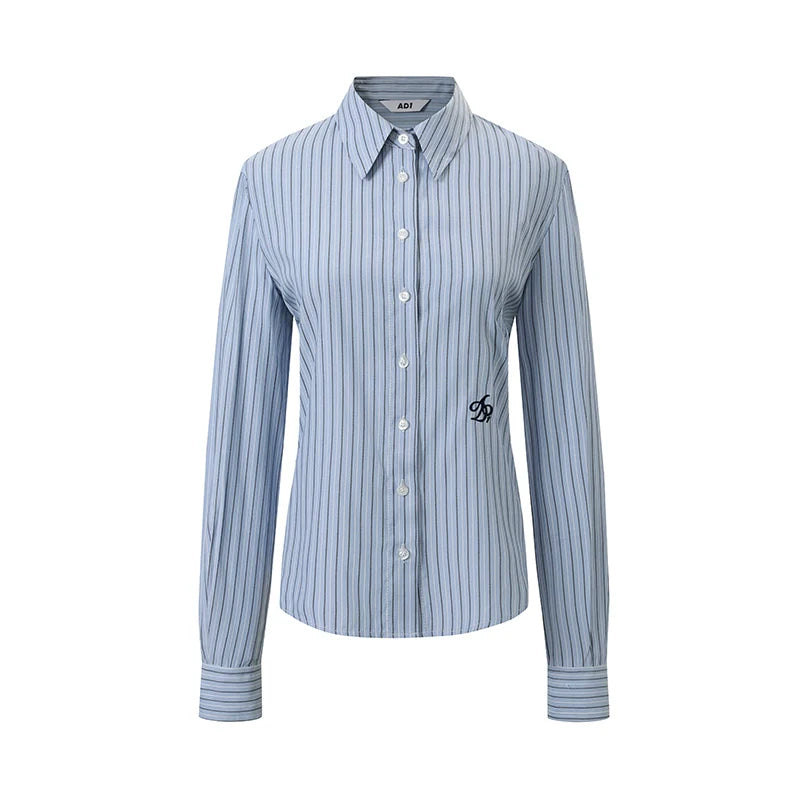 Camisa de botones de elegancia clásica