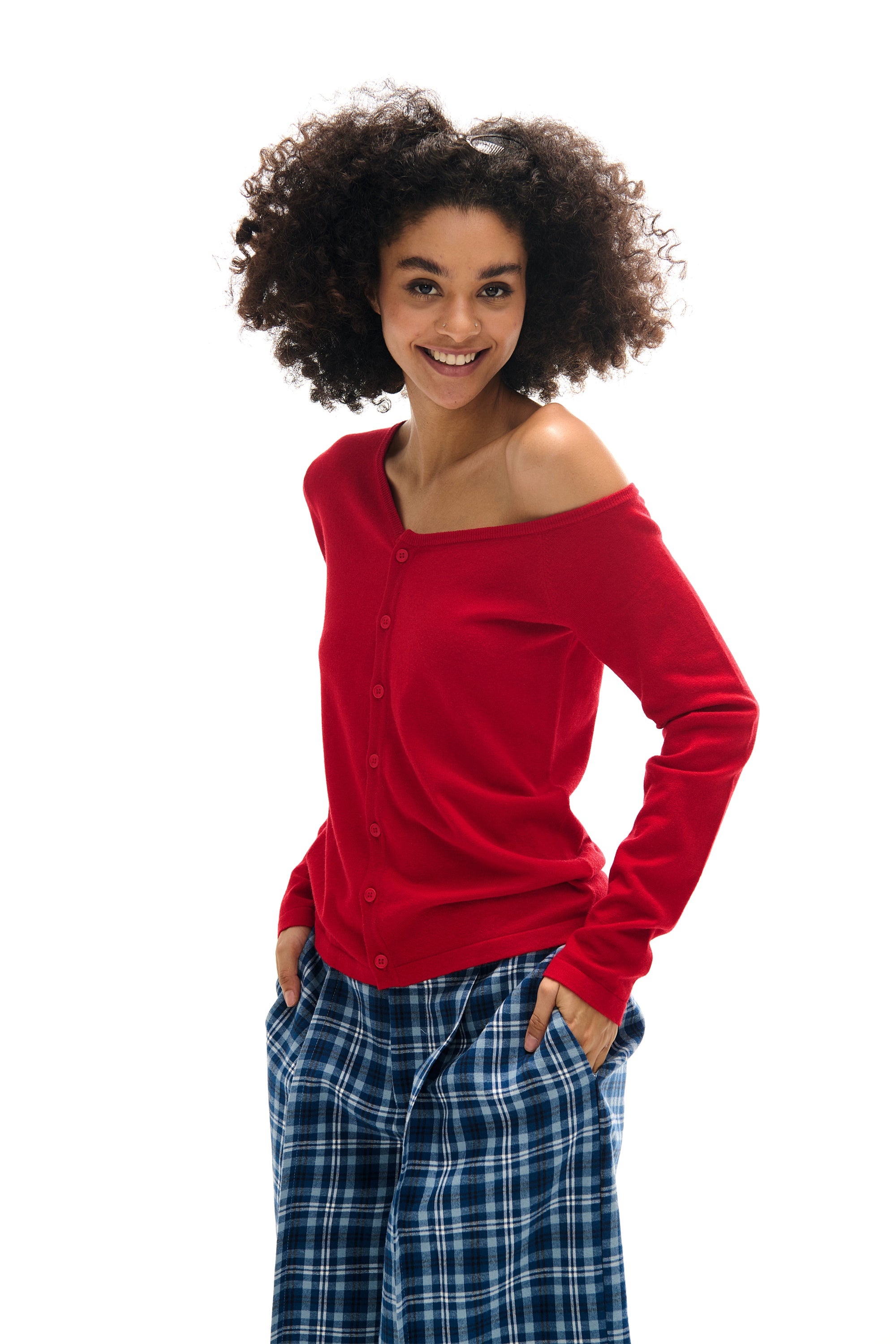 Cardigan Ruby Slouch