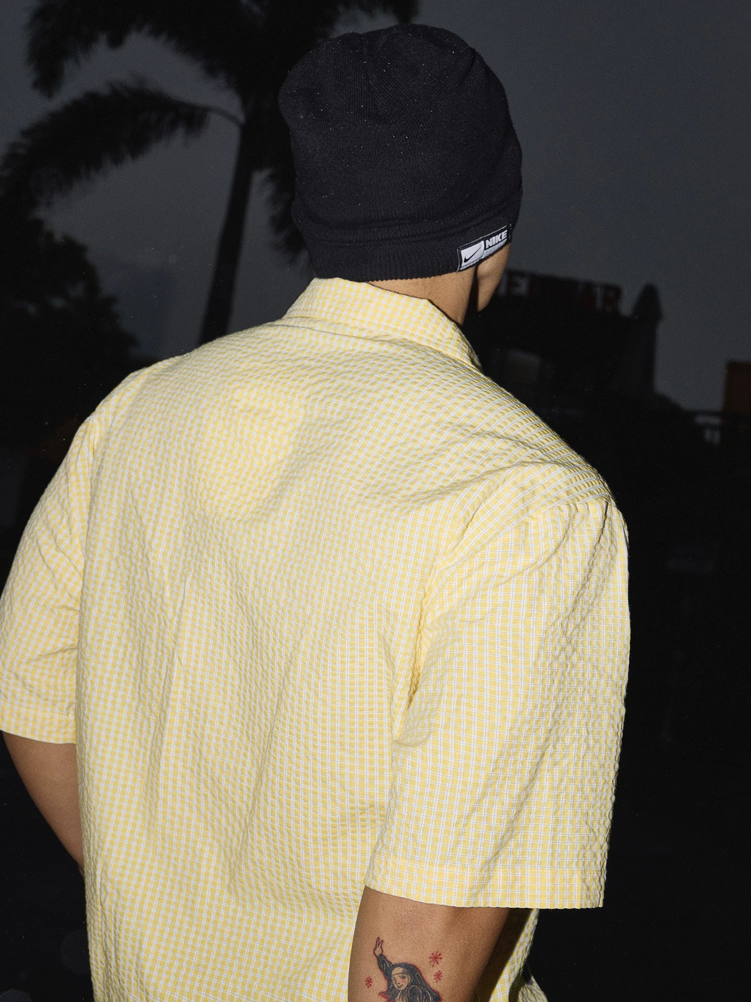 Citrus Patchwork Lace Cuban Shirt