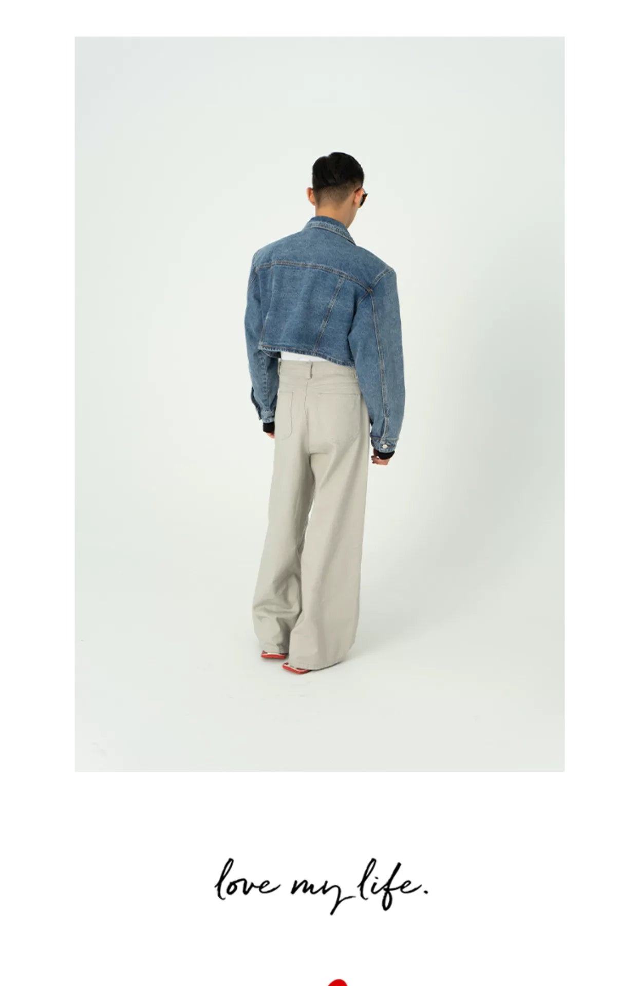 Monolith Ultra Wide-Leg Denim Pants