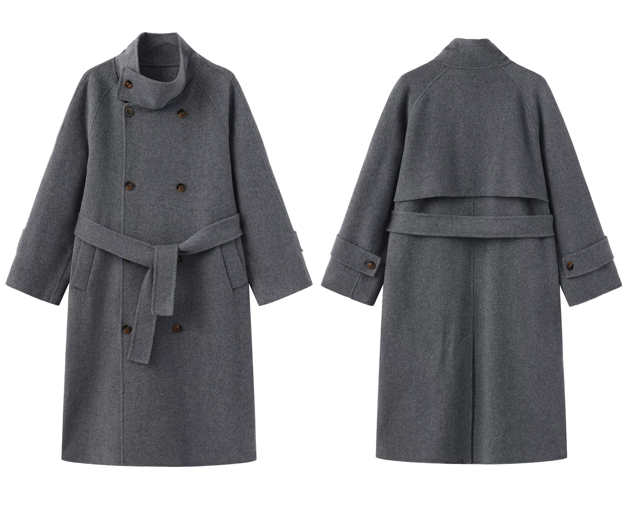 Fogbound Regent Belted Trench Coat